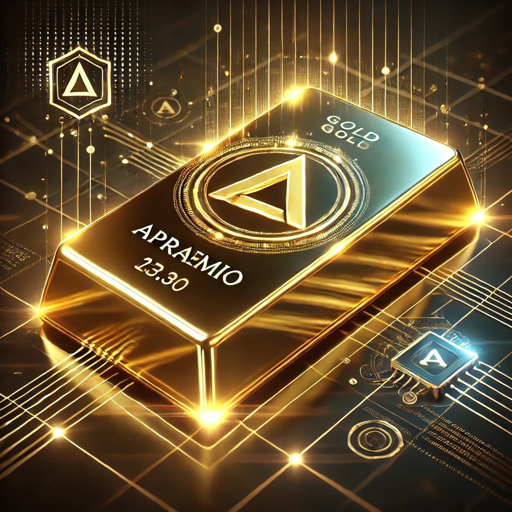 Samsuma01's tweet photo. 🚀 Tokenized real-world assets (RWAs) are booming! 

With a market value of $40.9B and $6.45B locked in DeFi (Nov 2024), experts are eyeing innovative projects. 

💡 Top pick: Apraemio ($APRA), a gold-backed token tied to Mali’s vast gold reserves. 🌟 

#Crypto #RWA #APRA https://t.co/Zy0wrTNvxj