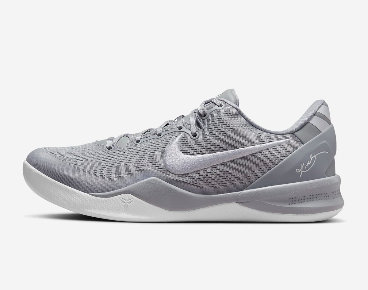 SOLELINKS's tweet photo. Ad: RESTOCK👌
Nike Kobe 8 Protro ‘Wolf Grey’
=> https://t.co/yJETXNR6FE https://t.co/96y7PWFzYg