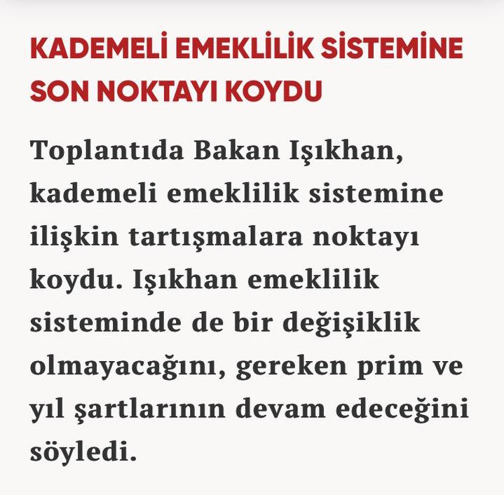 mihribanugurluu's tweet photo. Sayın Çalışma ve Sosyal Güvenlik Bakanı,
@isikhanvedat 

Hayırlı mı❓Cumalar…. Malum Çok Büyük Kul Hakkına sebep oluyorsunuz yok sayarak, görmezden gelerek, asılsız söylemlerde bulunarak‼️

‼️Bütün bu söyledikleriniz neden 2023 yılında 7438 Sayılı yasa çıkarılırken, ne tesadüf seçime çok az varken nasıl aklınıza gelmedi hayret‼️

🔴Her konuşmanızda, “Alın teri ve emeğiyle ülkemizi büyüten işçilerimizin yanındayız” diyorsunuz. Ancak, 8/9/99 sonrası işe başlamış biz çalışanların kademeli emeklilik taleplerini yok sayarak, emeği ve adaleti hiçe saymıyor musunuz❓

🔴8/9/99 öncesi çalışanların ödediği primler bizim primlerimizden daha mı kıymetli ki onlar 38-43 yaşında emekli edilirken, biz 10-15 yıl daha çalışmaya mahkûm ediliyoruz? Bu açıkça, dünyada örneği olmayan bir adaletsizliktir‼️

🔴Yaşı küçük, primi az olanlar emekli edilirken; yaşı büyük, primi fazla olanları çalıştırmaya devam etmek adalet duygusunu zedelemiyor mu❓Bu karar, alın teri döken milyonlarca insanın hakkını çiğnemek anlamına gelmiyor mu❓

🔴EYT yasasının hızlıca çıkarıldığını ve ekonomik yük oluşturduğunu ifade ediyorsunuz. Peki, bu yükü tamamen bizlere yüklemek ne kadar doğru❓Eğer bir hata varsa, bu hatayı kademeli geçişle düzeltmek gerekmez mi❓Biz çalışırken hata yapmadık. ‼️Alın terimizi dökerken, adaletle yönetilmeyi hak ediyoruz.‼️

🔴Bu adaletsizlik açıkça ortadayken, taleplerimizi duymazdan gelmek yerine çözüm odaklı adımlar atmanız gerektiğine inanıyoruz. ‼️Daha fazla kul hakkına girmemek adına, kademeli emeklilikle adaletin tesis edilmesini bekliyoruz.‼️

🔴Unutmayın siz sadece 8.9.99 ve öncesinin değil tüm çalışanların Bakanısınız‼️ 

🔴Bakan değil ‼️ BAKAN olun lütfen ve tüm çalışanların hakkını hukukunu koruyun‼️

✅Kademe Hakkımızı alana kadar @EmadDernegi olarak sahada her mecrada mecliste her masada olmaya hakkımızı alana kadar asla mücadeleyi bırakmayacağıza emin olabilirsiniz‼️

✅Bize dayattığınız 17-20 sene yaş uçurumunu, ayrımcılığı bu ADALETSİZLİĞİ ASLA KABUL ETMİYORUZ‼️‼️‼️‼️‼️

Saygılarımızla…

@RTErdogan 
@isikhanvedat 
@tcbestepe 
@_cevdetyilmaz 
@avabdullahguler 

#KademeyiBekletmeyin