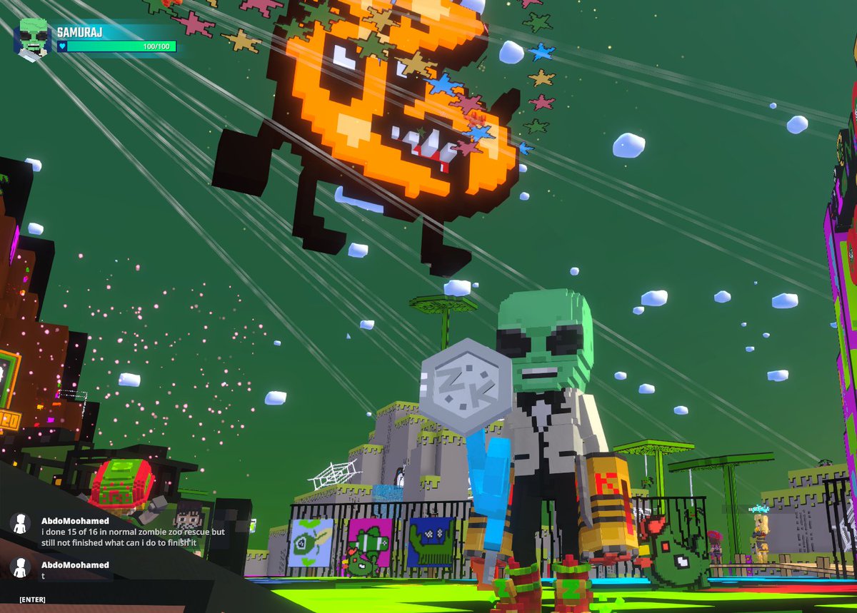 Rescuing adorable creatures at the Zombie Zoo in <a href="/TheSandboxGame/">The Sandbox</a>. Even undead animals need love! 🧟‍♀️🐼 <a href="/ZombieZooArt/">Zombie Zoo.eth(🧟‍♂️,🧟)</a> register-landings.sandbox.game/alphaseason4-s… #TheSandbox #AlphaSeason4 #AS4SocialChallenge