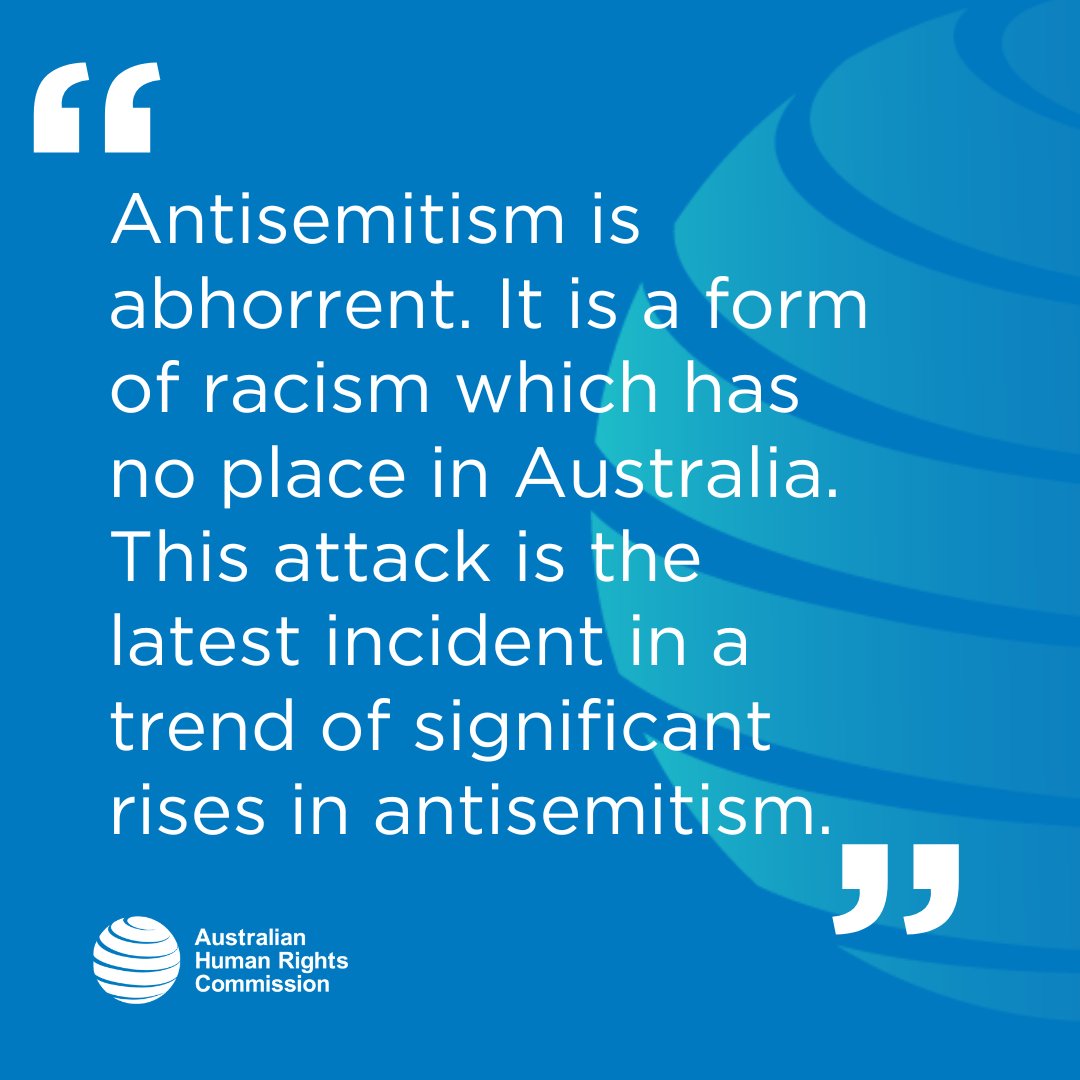 President Hugh de Kretser, Race Discrimination Commissioner Giridharan Sivaraman, and Human Rights Commissioner Lorraine Finlay today condemned the suspected arson attack on the Adass Israel synagogue in Melbourne.
For the full media statement visit: loom.ly/8D_aIkQ