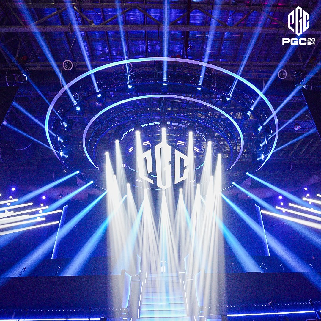 Lighting up the stage for the ultimate showdown! 🌟

#PUBG #PUBGEsports #PGC