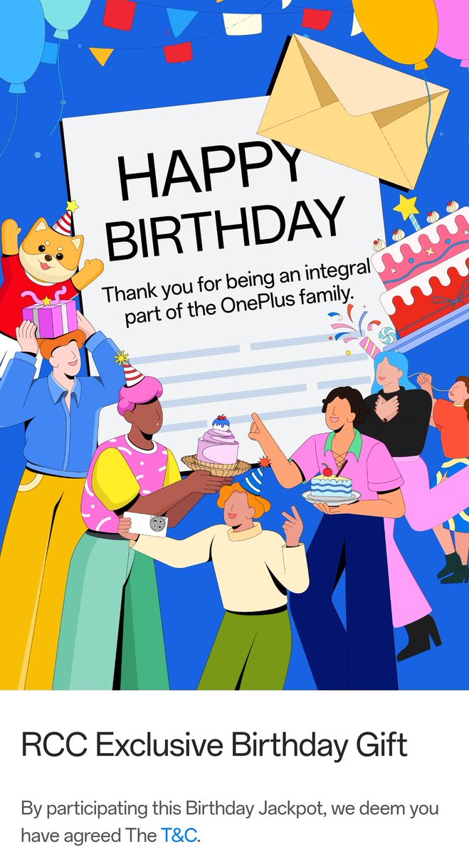 SrdPuri's tweet image. Celebrate your birthday on #RedCableClub with @oneplus 

The friendly #OnePlus is back. 
These personal touches are what made OnePlus one of the best companies.