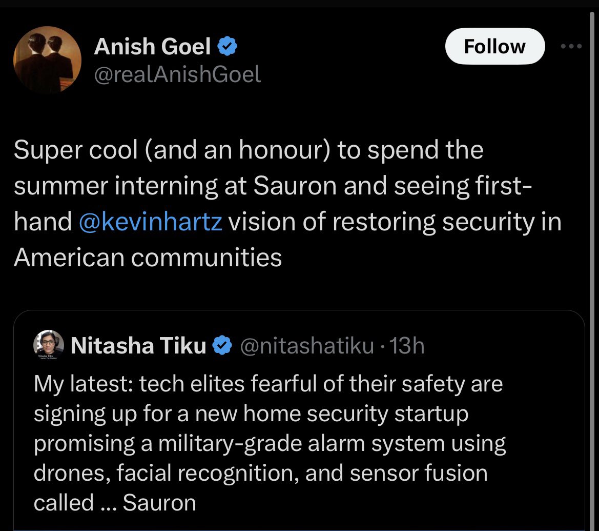 jspanda8's tweet photo. @postoctobrist Staring into the void and repeating “Summer intern at Sauron” over and over again https://t.co/G0hyZ9uPV5