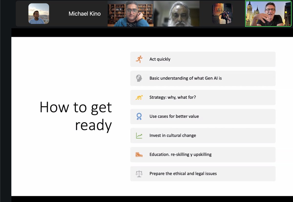 drskyind's tweet image. RESISTANCE IS FUTILE!!!

enlightening session by @juliomayol on &apos;Generative AI &amp;amp; Academic Surgery&apos; . Brilliant insights into the future of AI in surgical education and innovation. Thought provoking 
@Dhananjayasha19 @drvikeshagrawal @somedocs @TomVargheseJr @Ssuhani_surgeon