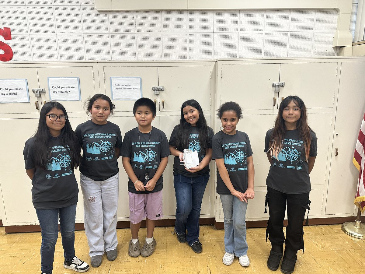 WOESwolverines's tweet photo. Great News!Wolverines in our afterschool program placed in third place in the Science and Math Olympiad event out of 27 schools! They worked incredibly hard every day and are excited about this achievement! #stemeducation #workmanelementaryschool #proudtobehlpusd https://t.co/XnYgkoKzYO