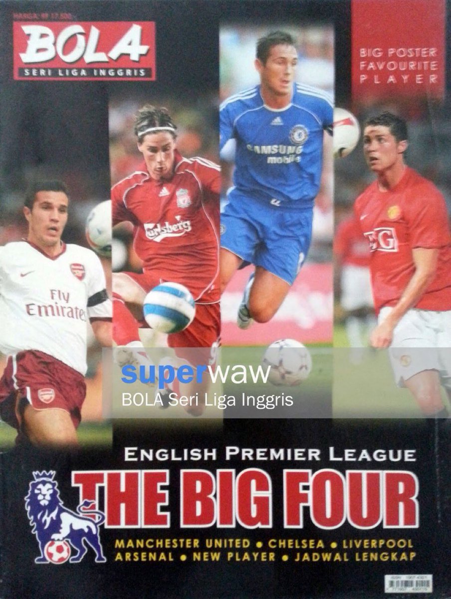 utdfocusid's tweet photo. 3 merah dan 1 biru, the real BIG-4 of English Football. https://t.co/EH2GgOYU0o