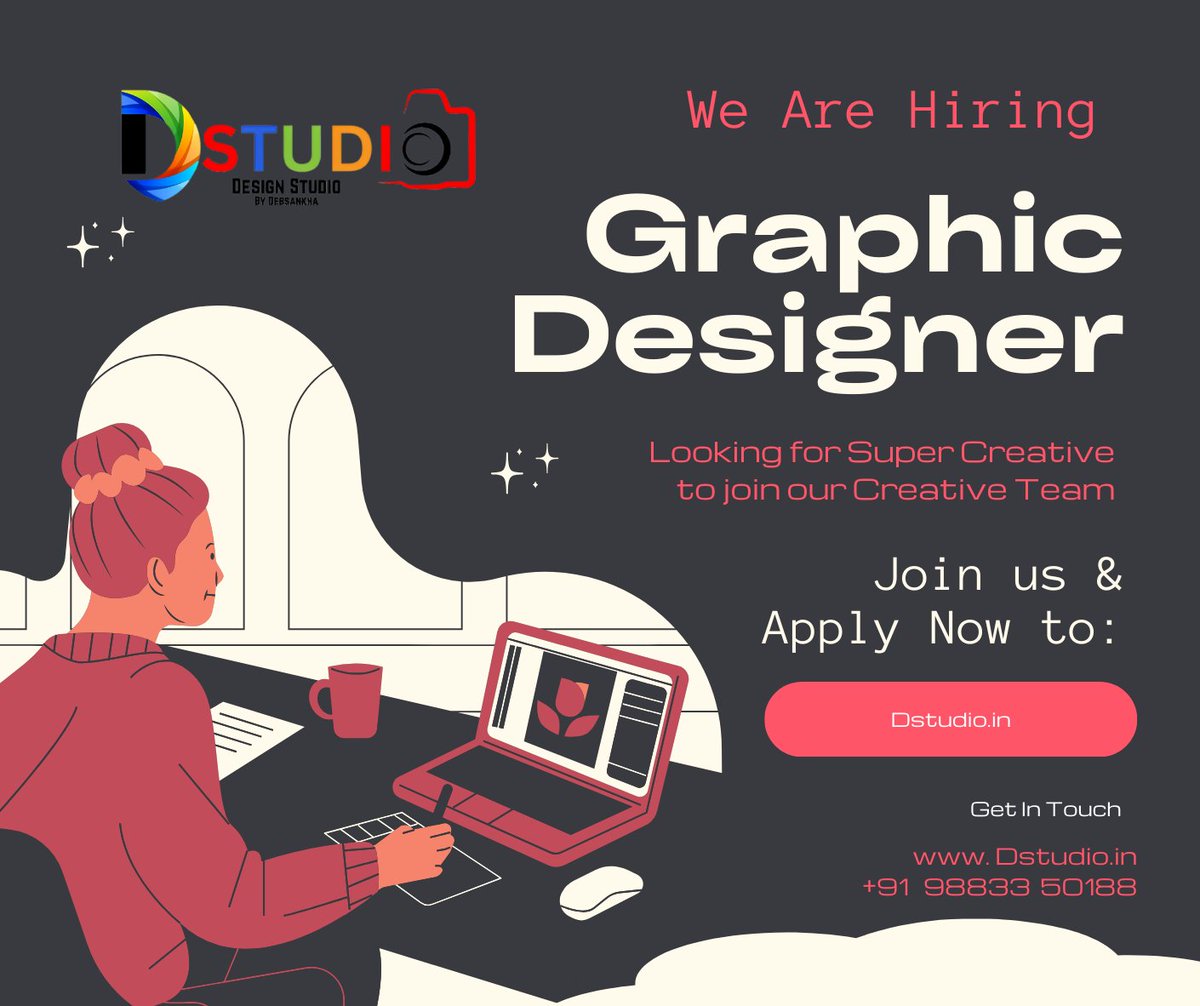 DesignByDStudio's tweet photo. 🎨 Transform your brand with stunning graphic designs! From logos to social media posts, banners, and more, we create visuals that captivate.

📞 Call: 9883350188 | 🌐 Visit: https://t.co/TPPMG3XF0J
#GraphicDesign #Branding #DStudio https://t.co/oaTkyyvjpH