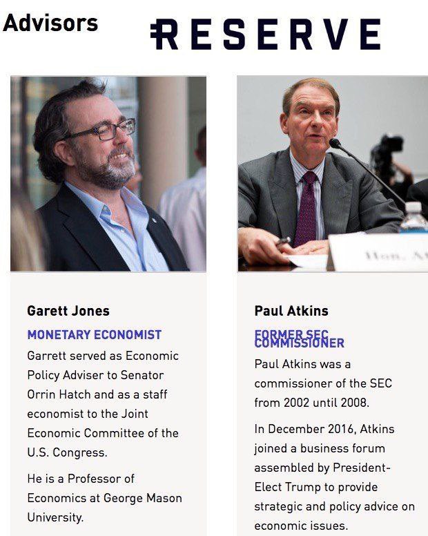 CryptoWolf6969's tweet photo. Paul Atkins, former SEC Commissioner, advised $RSR @reserveprotocol. David Sacks, investor in @reserveprotocol, now White House Crypto Czar.

2025 is the year for $RSR!

#RSR #Crypto #Blockchain #DeFi https://t.co/vnH1RdquIe