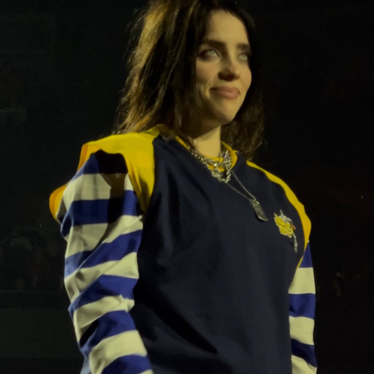 billieeilishtrs's tweet photo. #HARDANDSOFTSeattle: Billie on stage at the @ClimateArena tonight in Seattle, WA! ⭐️

📸: @mightnotbeaIone https://t.co/xs8PSbad1G