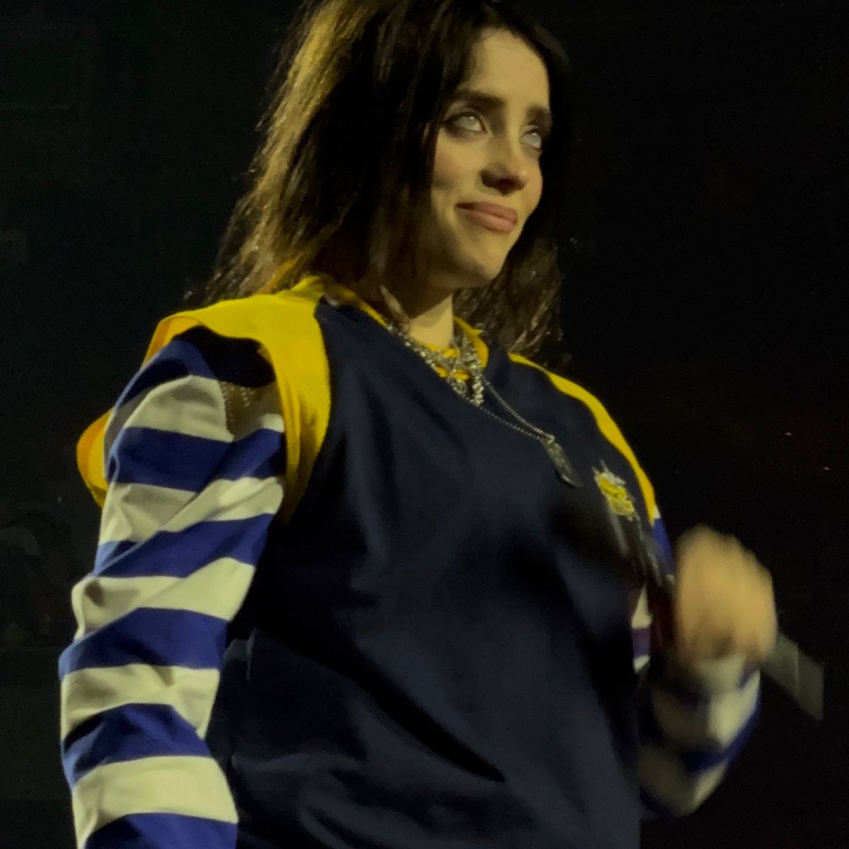 billieeilishtrs's tweet photo. #HARDANDSOFTSeattle: Billie on stage at the @ClimateArena tonight in Seattle, WA! ⭐️

📸: @mightnotbeaIone https://t.co/xs8PSbad1G