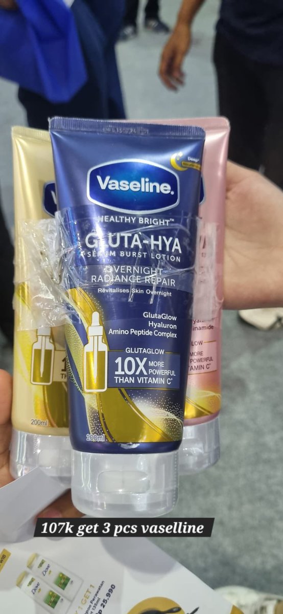 oatmiolk's tweet photo. BUNDLING VASELINE 

107k / 3pcs 

🏷️ jastip jxb2024 jxbII2024 JakartaxBeauty zonauang makeup https://t.co/7bNILdgdFn