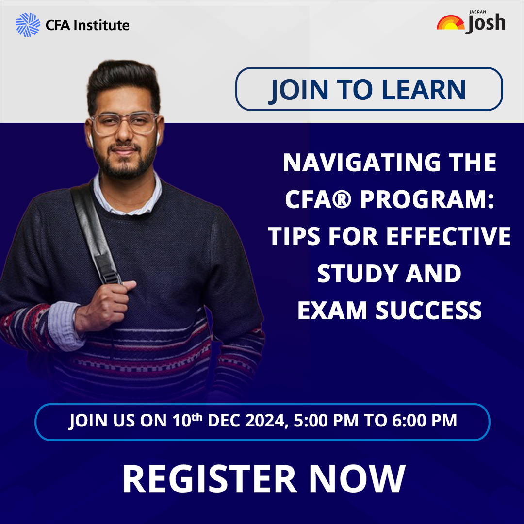 Jagranjosh's tweet image. Master the CFA® Exam with ease! Join our webinar, Navigating the CFA® Program: Tips for Effective Study and Exam Success, to discover smarter strategies to enhance your exam prep.

Register now: bit.ly/CFAInstitutePr…

#CFAExam #CFAProgram #PartnerContent