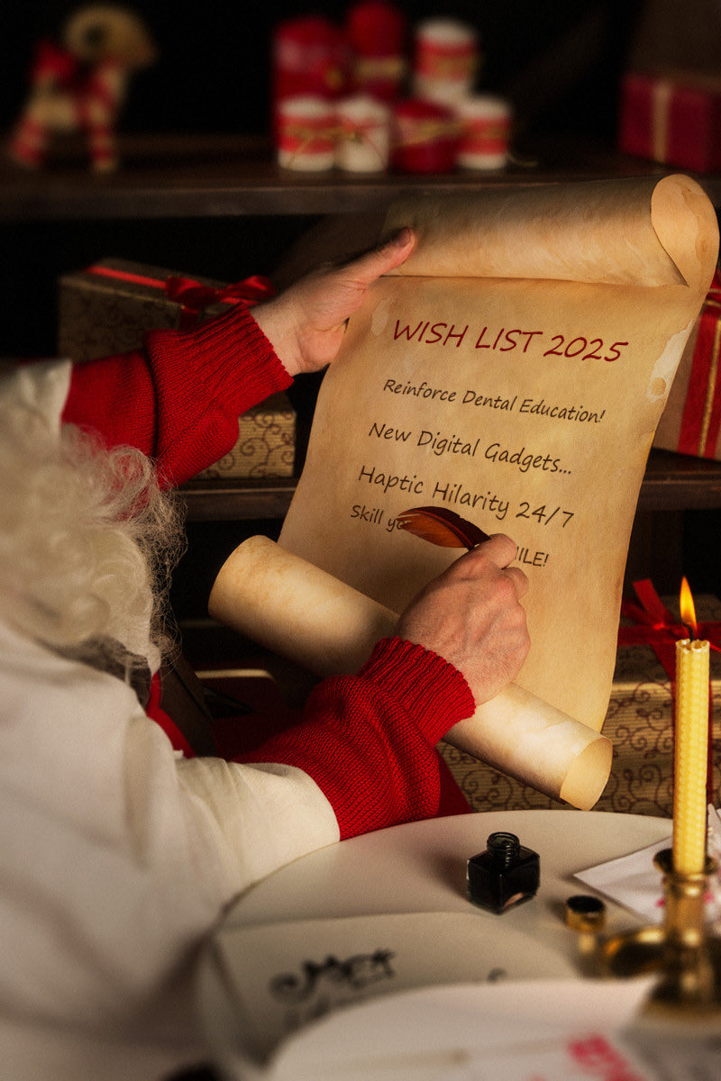 VR-Haptic Thinkers (@vr_h_thinkers) on Twitter photo We have our wish list by Santa! 🎅 Got a list of your own? Send it our way, and we’ll make sure it lands on the North Pole’s nice list—right next to us <a href="/UniEastFinland/">University of Eastern Finland</a> (506 km, at Korvatunturi) 🍪✨ We have our wish list by Santa! 🎅 Got a list of your own? Send it our way, and we’ll make sure it lands on the North Pole’s nice list—right next to us <a href="/UniEastFinland/">University of Eastern Finland</a> (506 km, at Korvatunturi) 🍪✨