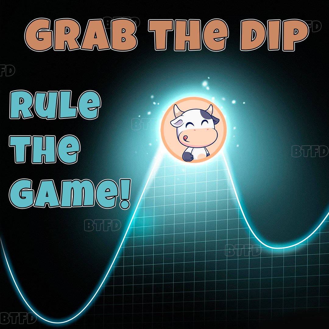 BTFD_COIN's tweet photo. Why follow the trend when you can own it? 🐂 Grab the dip and show the market who’s boss! 💎🙌 

Join the BTFD Presale Today! 

#BTFD #TheBullsHerd #CryptoCommunity #CryptoPresale #memecoin https://t.co/vu7nK3jC2V