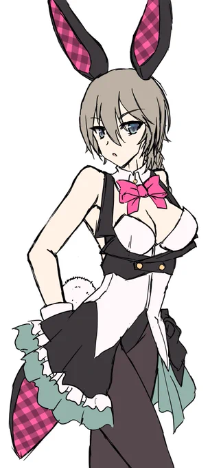 描きかけのバニーが多すぎるバニ 