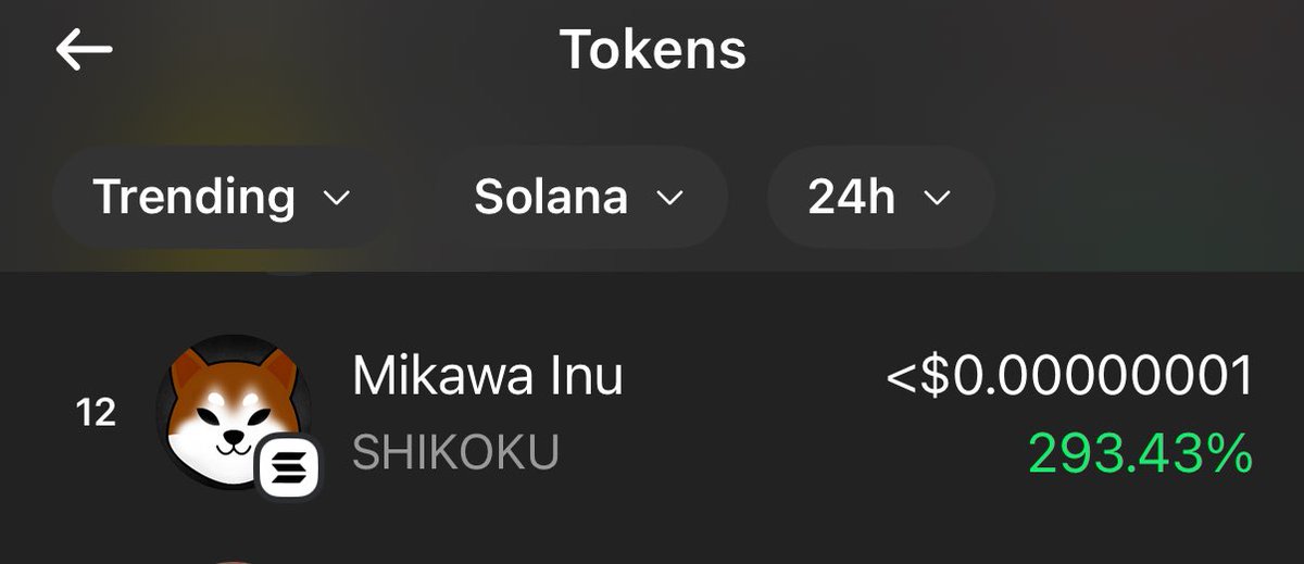 ShikokuSolana's tweet photo. #MikawaInu #Shikoku entered in top 12 trending on phantom 🐶 https://t.co/8jo3WCMwGc