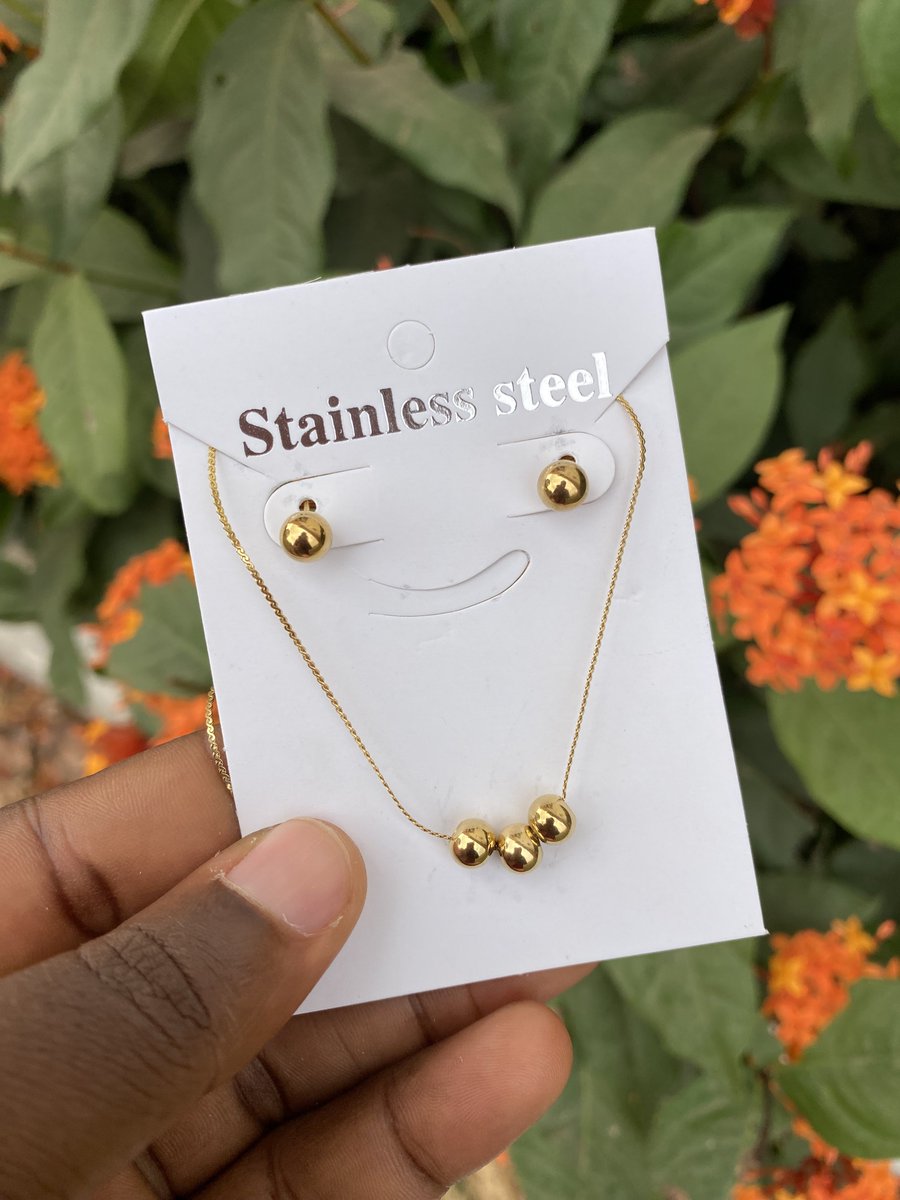 by_cardy's tweet photo. DAY 1!

Item: Dainty Jewelry Set in gold

Price: #3000

Location: Ibadan 
Nationwide Delivery available https://t.co/nNp9jzvc1B