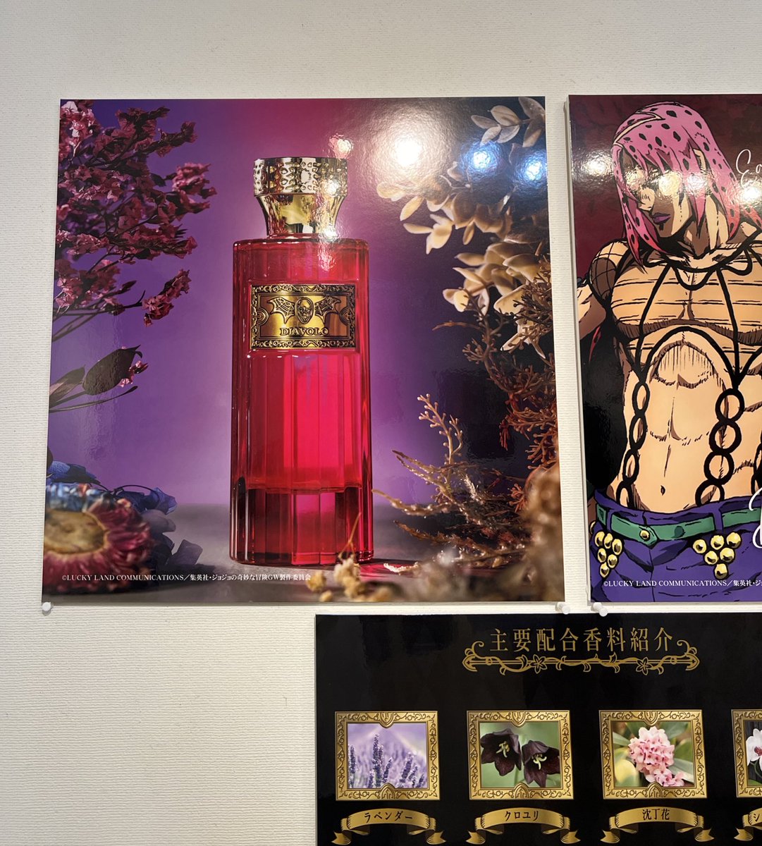 ディアボロ ジョジョの奇妙な冒険 黄金の風 ノズ コラボ 香水