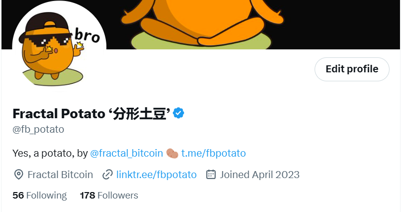 BRO <a href="/elonmusk/">Elon Musk</a> ty we finally got the blue check, we $potato have passed rigorous quality inspection🫡🥔

爱你，埃隆马斯克 <a href="/elonmusk/">Elon Musk</a> 老哥，我们终于有了蓝标。土豆能经受住一切严格的质检，请放心购买。🫡🥔