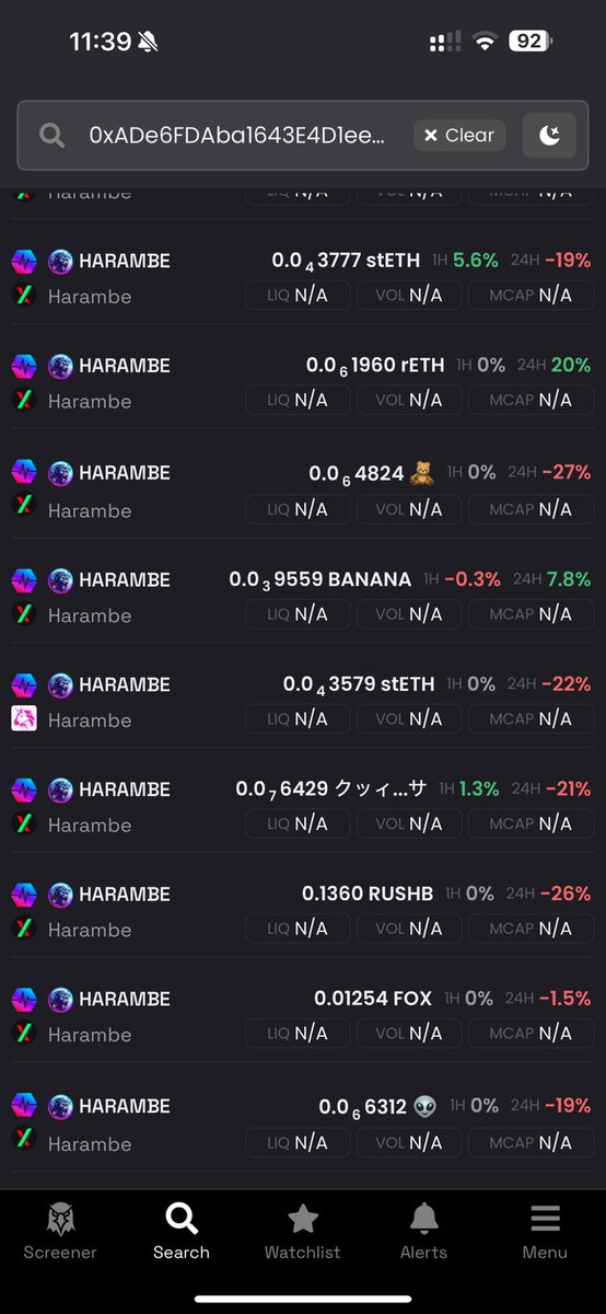 Pulseprc20Maxi's tweet photo. I count over 30+ LP pools paired with #HARAMBE on Pulsechain, a very positive and active community! 
Some large wallets dumped out and now a double bottom support, this may be the best entry on Pulsechain atm. 
32k volume on 7.5k lp with wpls…
Don’t fade this one. https://t.co/oADPKrDOWq