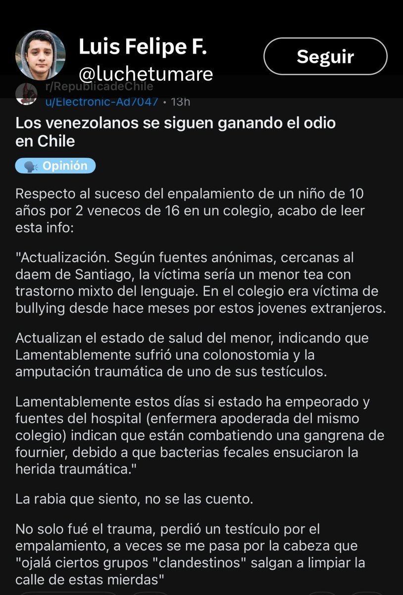 <a href="/carlos81956718/">carlos</a> Este es el último informe del estado de salud del menos, ya que LA #PRENSACORRUPTACALLA, hay q viralizar x este medio