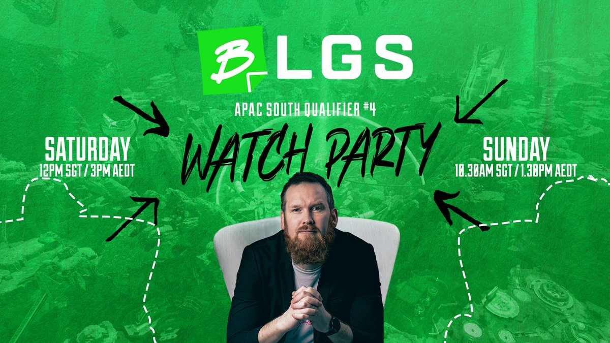 im_b_rad_ttv's tweet photo. All weekend you know the place to be for all things APAC- SOUTH #BLGS

If there's no B-Stream you're stuck with B_Rad

📺 Twitch tomorrow https://t.co/qwfKc0XDJY