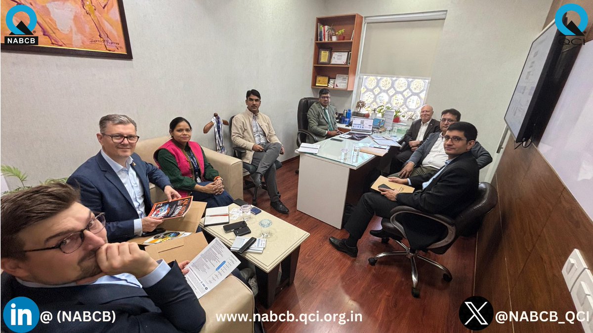 NABCB_QCI's tweet photo. #NABCB hosted senior officials from Siemens, the industry giant from Germany, which operates in multiple industry sectors and has a significant presence in India. https://t.co/7kU7v1MidY