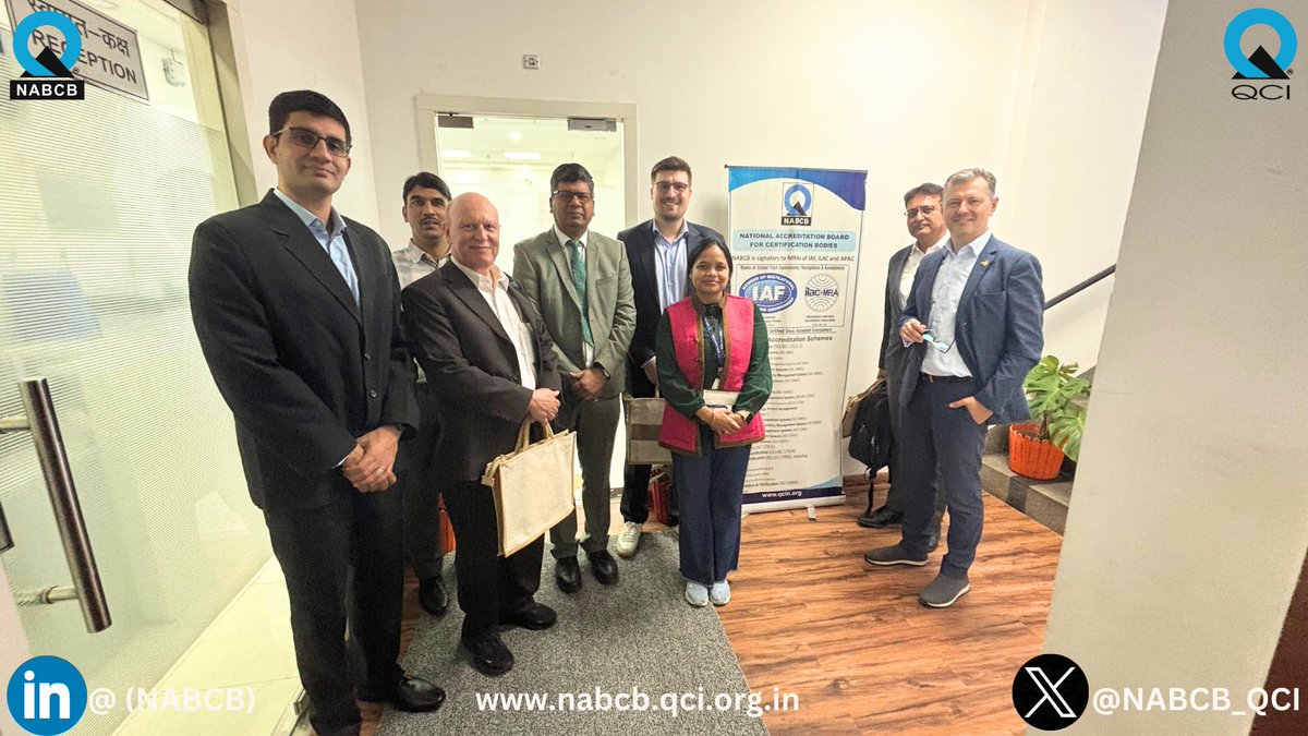 NABCB_QCI's tweet photo. #NABCB hosted senior officials from Siemens, the industry giant from Germany, which operates in multiple industry sectors and has a significant presence in India. https://t.co/7kU7v1MidY