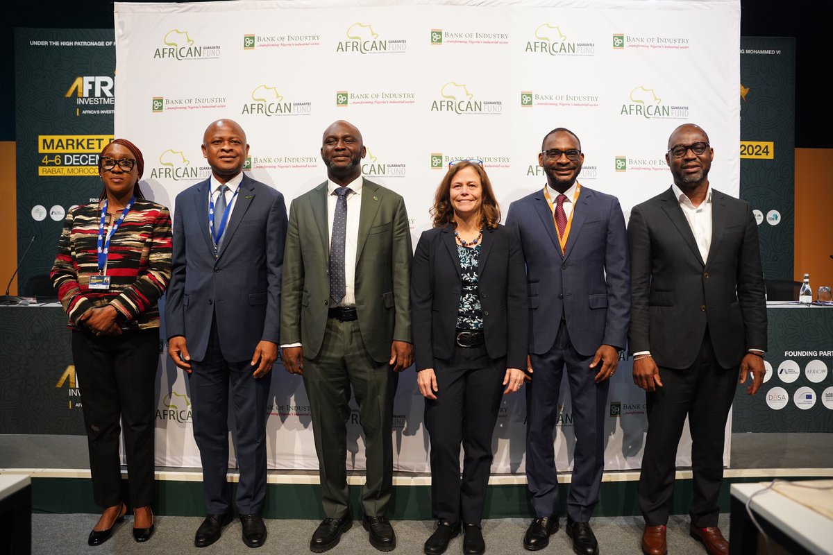 BOINigeria's tweet photo. @BOINigeria and @AGF_Group have signed a USD 50 million Loan Portfolio Guarantee Agreement, supported by @afdb_group’s AFAWA initiative to boost MSME growth through gender inclusion, youth empowerment, and green initiatives.

#ThisisBOI #AGF #MSMEFunding https://t.co/MRyZWyO8kN