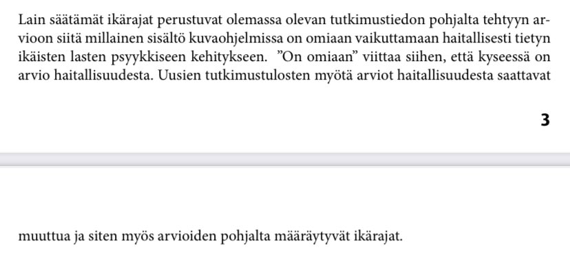 mattiselkala's tweet photo. @IT_Puuseppa Lähtökohtaisesti noudattaisin annettuja ikärajoja, mutta lapset toki yksilöitä. Se pelkääkö lapsi joitain kohtauksia ei käsittääkseni kerro mitään kyvystä käsitellä nähtyjä asioita.
Täällä lisää https://t.co/CO65Oqm1Ty https://t.co/faZrPzYs8q