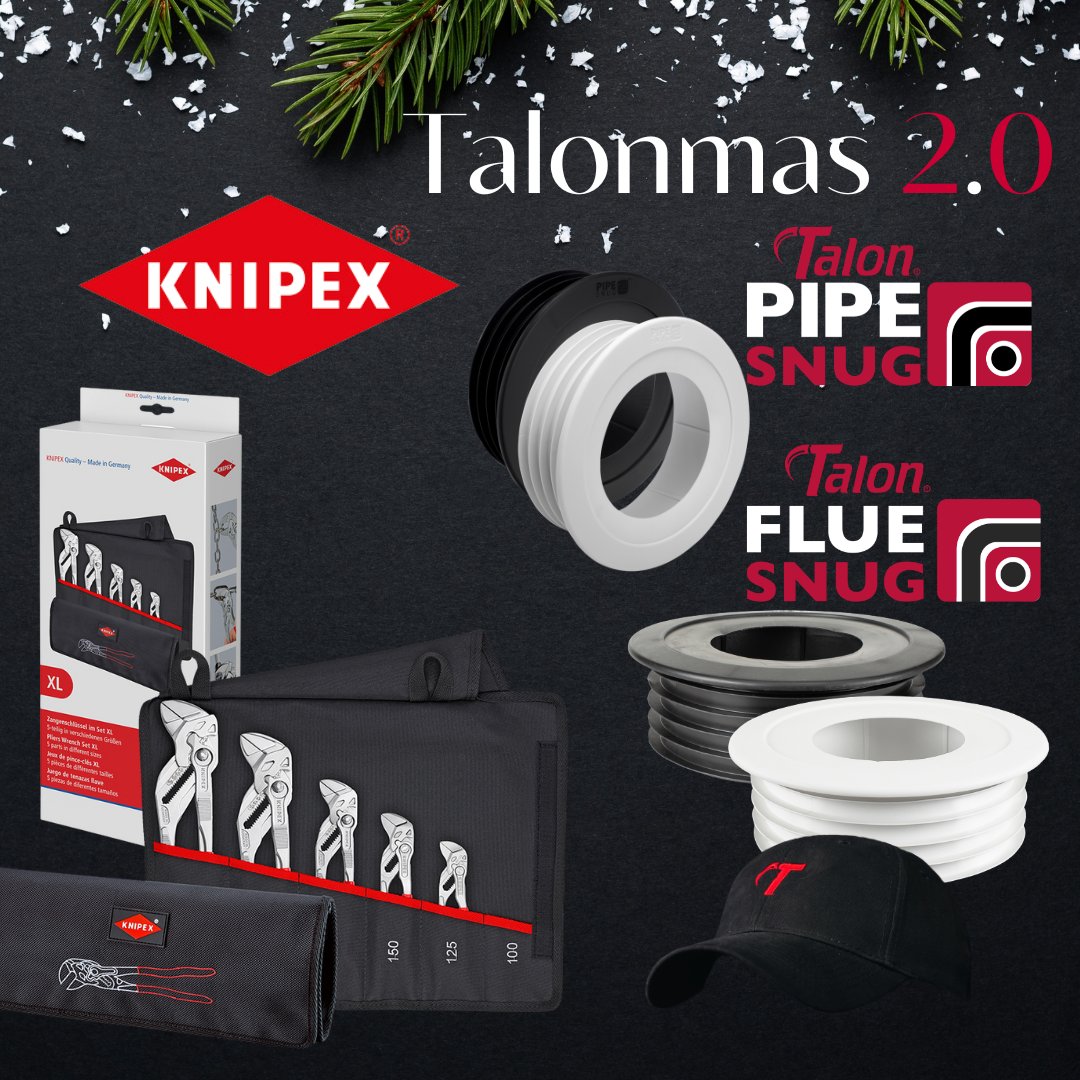 UKTalon's tweet photo. WIN Water Pump Pliers Set, 5 Piece -  00 19 55 S4 from our friends at @KnipexUK &amp; Talon goodies
⁠
To enter:⁠
⁠
Follow both Talon &amp; @knipex_uk
Share the post⁠
Answer: Describe what your ghosts of Christmas past, present, &amp; future would look like.
⁠
 #talonmas2 #giveaway https://t.co/NOWA9wsnYs