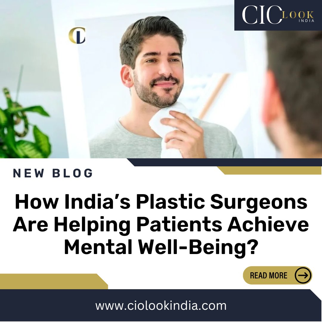 CIOLookmedia's tweet photo. How India’s Plastic Surgeons Are Helping Patients Achieve Mental Well-Being?
Read More: https://t.co/b3EhQhJbj9
#PlasticSurgeons #MentalWellBeing #Plasticsurgery #psychological #Blog #trendingblog #ciolookindia #dailynews #ciolookindiamagazine https://t.co/SVktWoVbiI