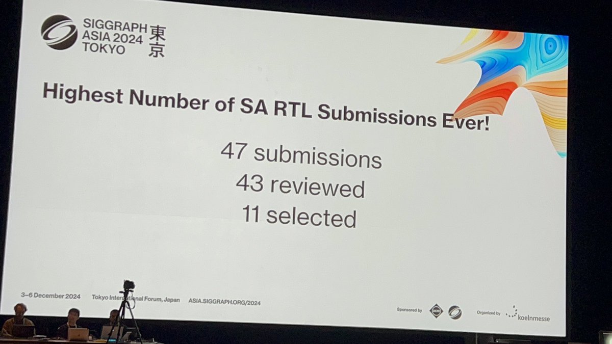 AICUai's tweet photo. #REALTIMElive! starts to close #SIGGRAPHAsia2024 !!! https://t.co/cl3043H6X5