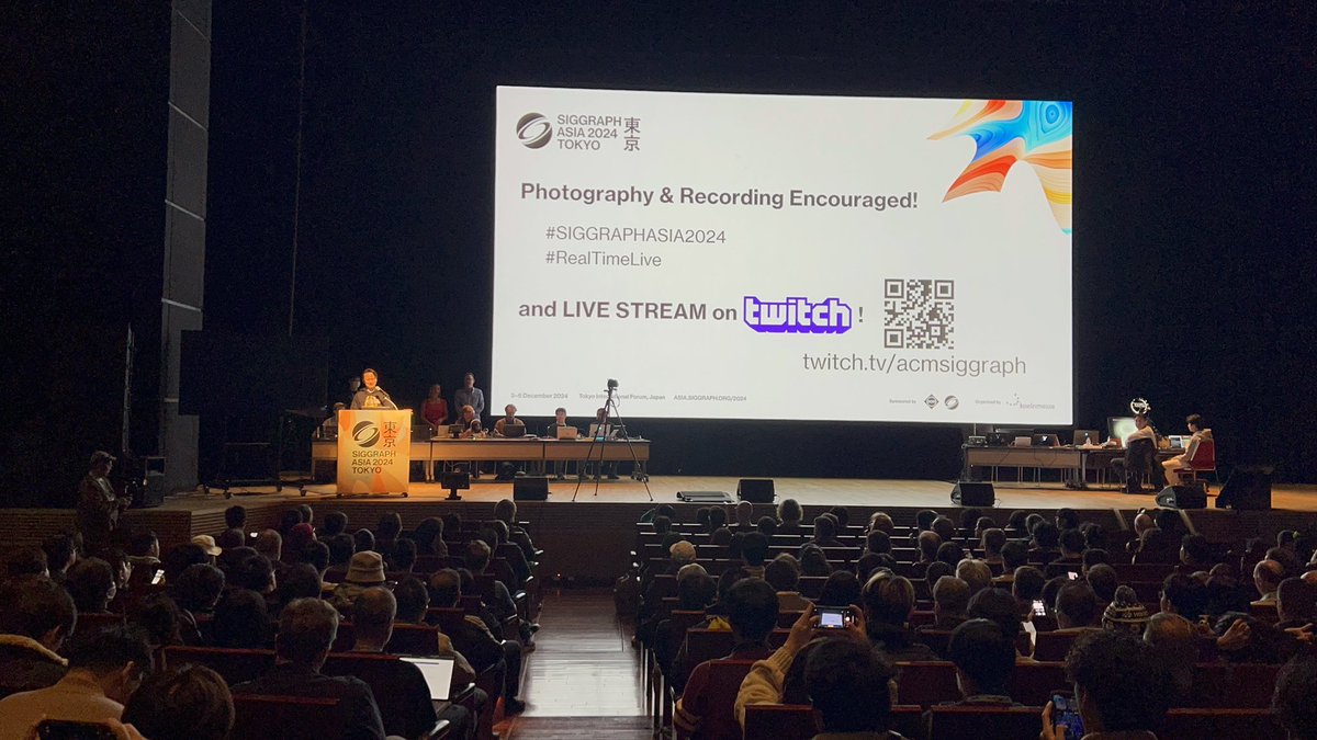 AICUai's tweet photo. #REALTIMElive! starts to close #SIGGRAPHAsia2024 !!! https://t.co/cl3043H6X5