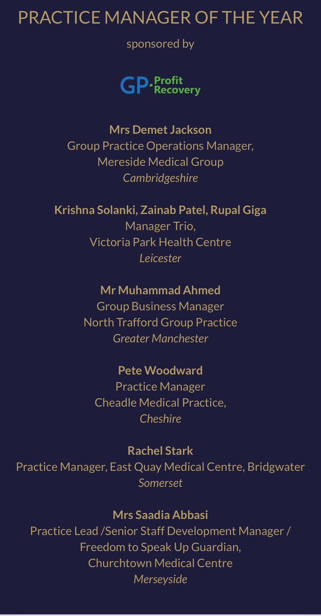 somersetpm's tweet photo. Couldn’t be more proud to sponsor this award , for which I have previously been nominated. Good Luck to everyone tonight. #GPawards https://t.co/fo4JByO6cr