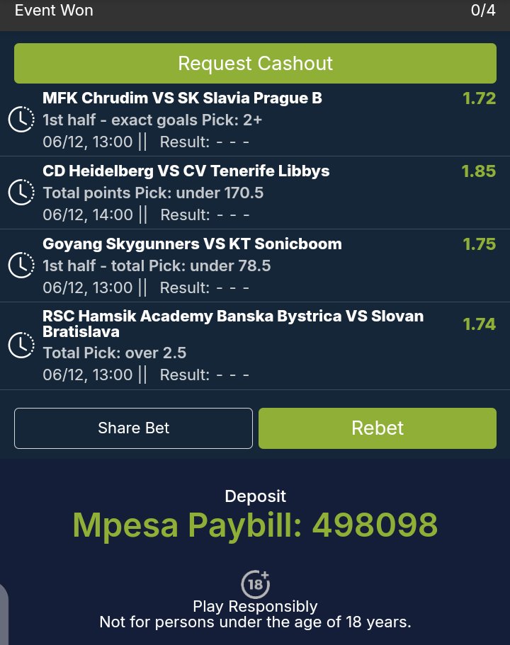 BekahTeddy's tweet photo. https://t.co/B1vXgncAzN

USE CODE 👉 NVICD
9 ODDS SUPER SELECTION 💰 🛍️ 
LUNCH 2 MAYBETS 🥳
EXPECT A WIN 👌
FOOTBALL+VOLLEYBALL+NBA https://t.co/delgCHBCCT