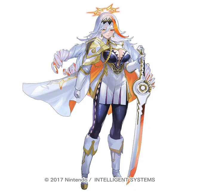 12/6「ファイアーエムブレム ヒーローズ」第9部の敵ボスとして登場する「天日の神 バルドル」のデザインとイラスト担当いたしました。光り輝く髪&白まつ毛、そしてなびく縦ロールの高飛車なお嬢様です肌色との戦いでした。よろしくお願いいたします。#FEヒーローズ #FEHeroes #FEH 