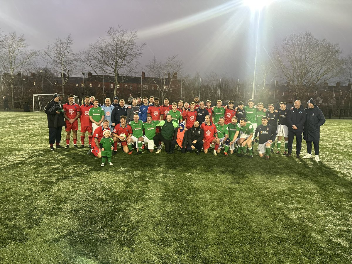 English Fire Service Football Section (@englishfiresfs) on Twitter photo Full time
<a href="/NIFRSOFFICIAL/">Northern Ireland Fire & Rescue Service</a> 2 - 1 <a href="/EnglishFireSFS/">English Fire Service Football Section</a>
On a cold wet windy day, we came off second best against a strong opposition, even with a late surge was unable to find a equaliser.
A great day had by all for a fantastic charity
<a href="/fssaafootball/">FIRESPORTUK FOOTBALL (C)</a> Full time
<a href="/NIFRSOFFICIAL/">Northern Ireland Fire & Rescue Service</a> 2 - 1 <a href="/EnglishFireSFS/">English Fire Service Football Section</a>
On a cold wet windy day, we came off second best against a strong opposition, even with a late surge was unable to find a equaliser.
A great day had by all for a fantastic charity
<a href="/fssaafootball/">FIRESPORTUK FOOTBALL (C)</a>