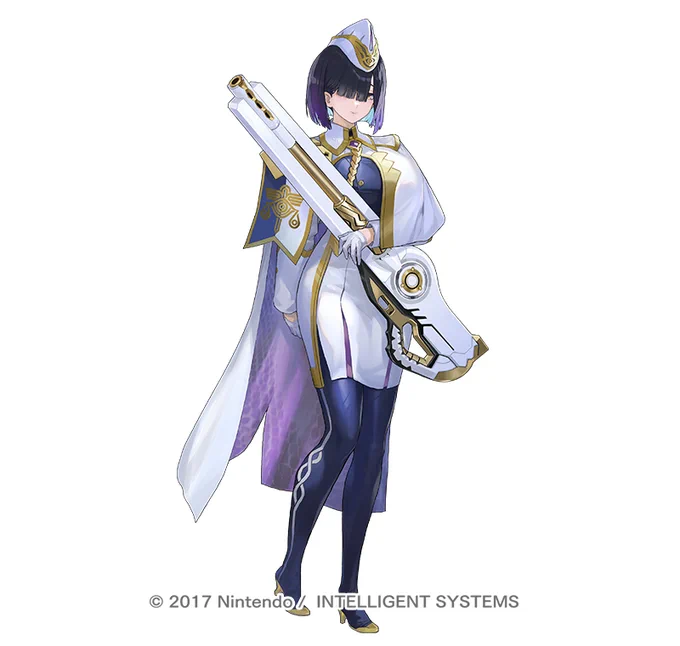 12/6「ファイアーエムブレム ヒーローズ」第9部の敵ボスとして登場する「夕影の神 ヘズ」のデザインとイラストこちらも担当いたしました。盲目の神ではなく目隠れの神です。姉とは正反対で人見知りです。隠しきれないボディお解り頂けるでしょうか?#FEヒーローズ #FEHeroes #FEH 