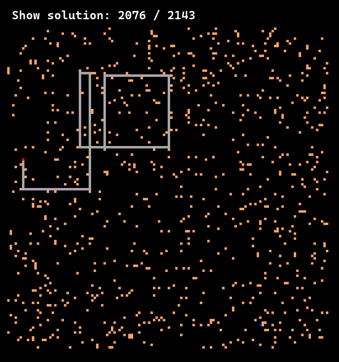 Advent of Code 2024 Day 6 visualization
youtu.be/wZkEh1X708g
#AoC #fun #appdev #AdventOfCode