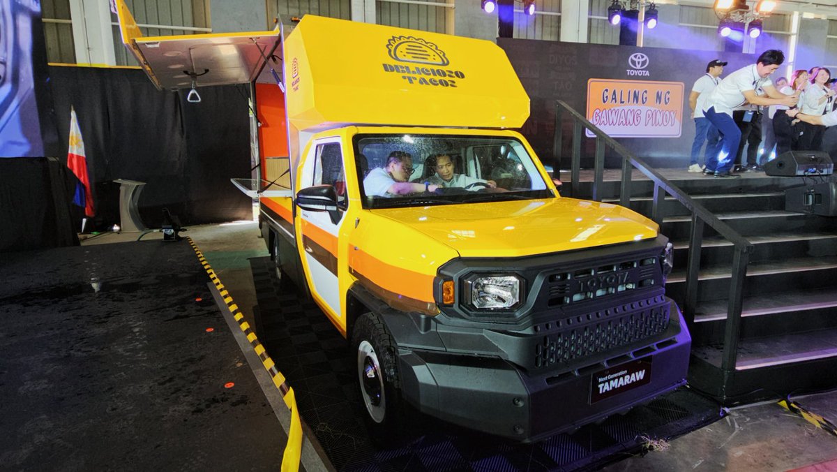 centromfg's tweet photo. Congratulations @ToyotaPH (TMP) sa successful ceremonial roll-off event kung saan shinowcase ang bagong pinagmamalaking Pinoy-made Next Generation Tamaraw! https://t.co/SsacxCEaIS