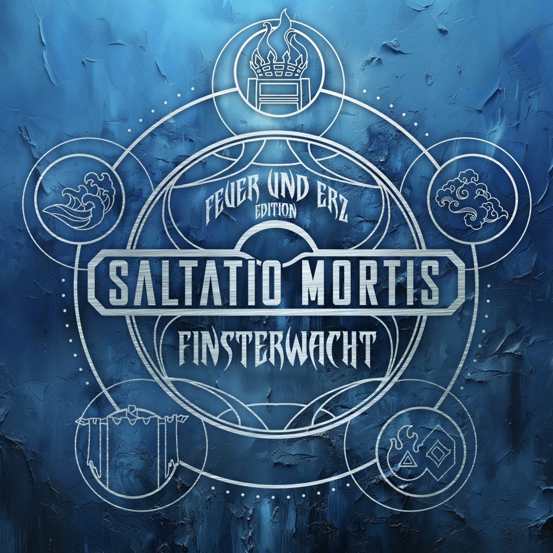 saltatiomortis's tweet photo. 🔥 Da ist das Ding🔥

Die „Finsterwacht – Feuer &amp; Erz Edition“ ist endlich da! 🎶 Ab sofort könnt ihr das Album hoch und runter hören.

Genießt exklusive Orchesterversionen, Live-Aufnahmen von der Burgentour und vieles mehr!

➡️ https://t.co/A4MTnNTtzo https://t.co/vz1CajlhF1