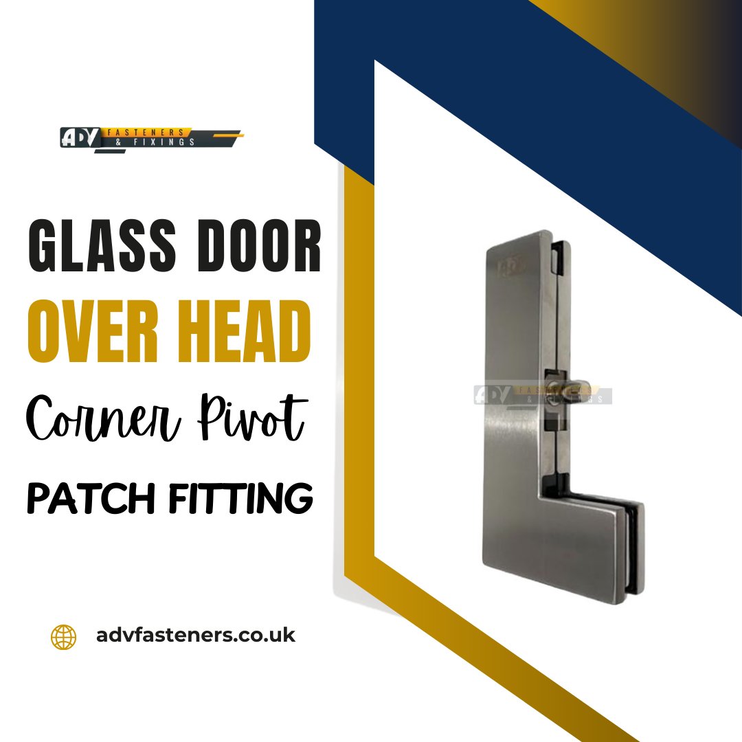 advfasteners_'s tweet photo. 💎✨Upgrade your entrance with Glass Door Overhead Corner Pivot Patch Fittings! Ensure smooth operation and sleek aesthetics for any glass door setup. Perfect for modern spaces. Contact us today!
#GlassDoors #SleekDesign #DoorUpgrades #ModernLiving
👉https://t.co/2knJEsvdEN https://t.co/HFbUKiYDfb