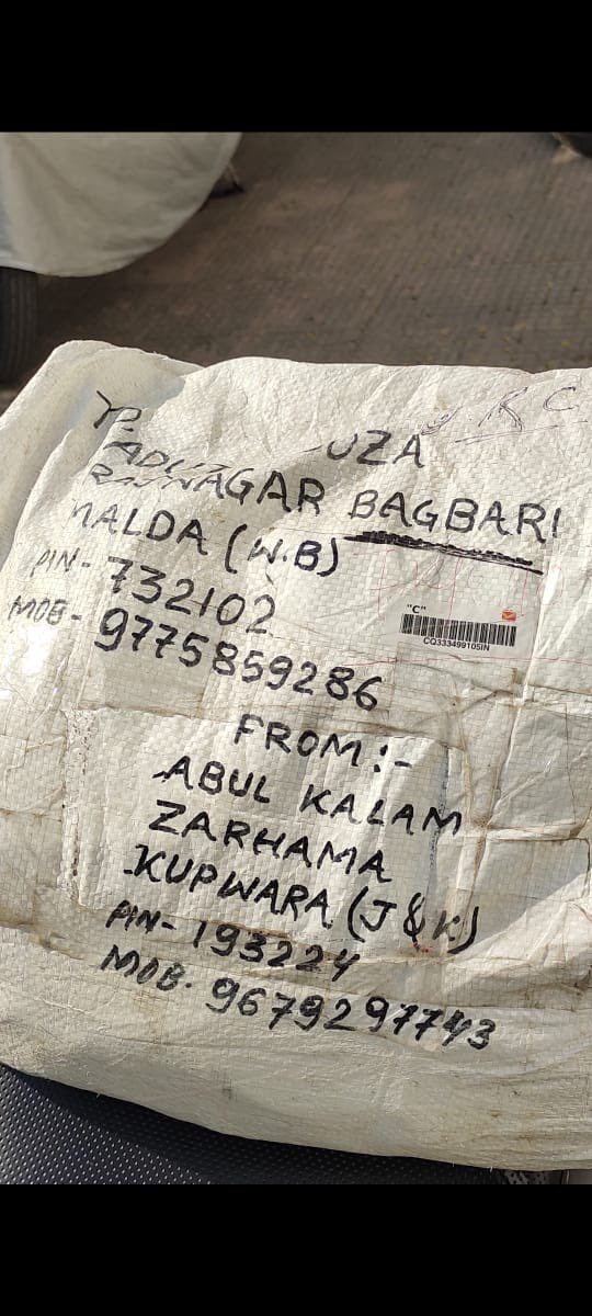 math_vishwas's tweet image. @IndiaPostOffice My parcel (Tracking No. CQ333499105IN) containing walnuts was delivered with the baggage in a torn condition, and the weight is less than the original booking. This is unacceptable. Please investigate and resolve this immediately #DamagedParcel #ParcelIssue”