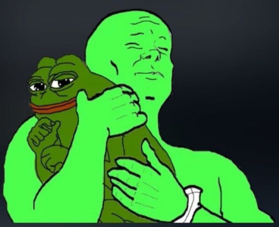 🐸💚
YOU DON'T HAVE TO JOIN $PEPE 🐸 COMMUNITY TO BUY $PEPE 🐸 !
JUST BUY $PEPE 🐸 AND MAKE A LOT OF MONEY WHEN THIS GEM 💎 MEMECOIN GOES TO $100 BILLION MARKETCAP