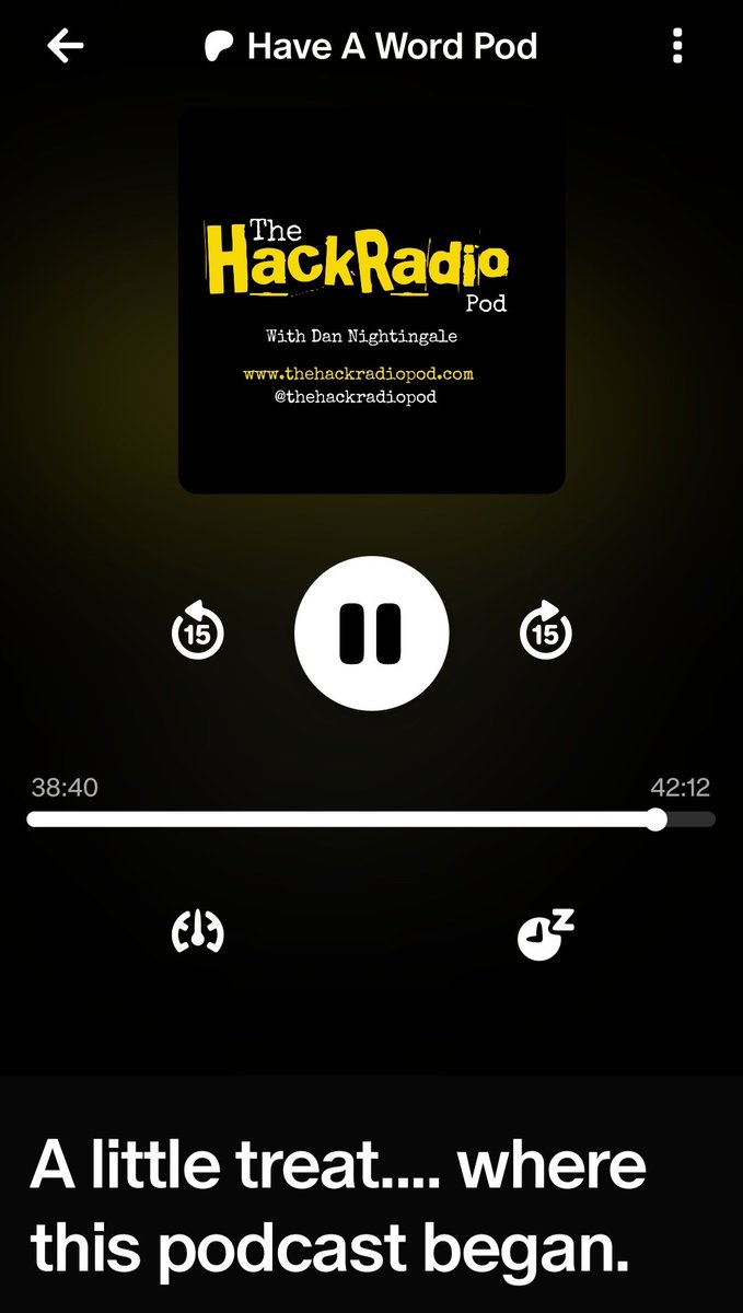 Preechy33's tweet photo. Started again!! Dec 2024! @DanHasAPodcast @adamrowecomedy 
@Haveawordpod 
Who would have thought starting from this to where you are today! It's incredible! The fact it's funny then, as it is today is amazing. 
Go listen to it lids. 🙌💪 https://t.co/pOOSXPuNIJ