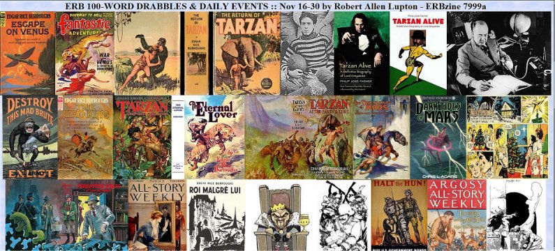 ERBzine Weekly Webzine: Dec 6-12, 2024  ERBzine.com/mag/ez241206.h… ERBANIA 78: ERB Burroughsing &amp; Tarzan/Lost City ~ ERB DRABBLES ~ ROY KRENKEL ART ~ COMICS: Hogarth, Foster, Dell 56 ~ EVENTS