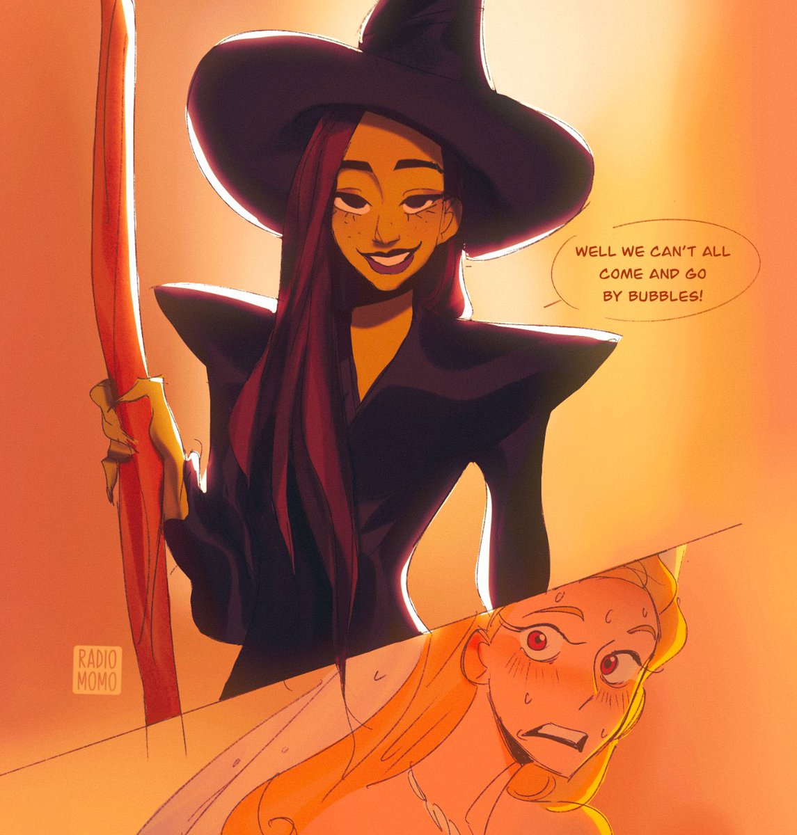 lofi_momo's tweet image. I audibly GASPED when I saw Elphaba in this look!!
#gelphie #wicked #wickedspoilers