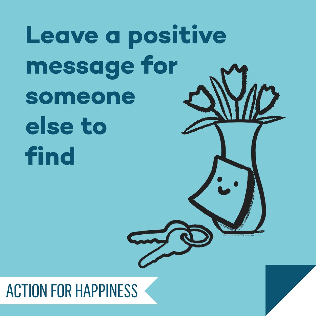Action for Happiness tweet media